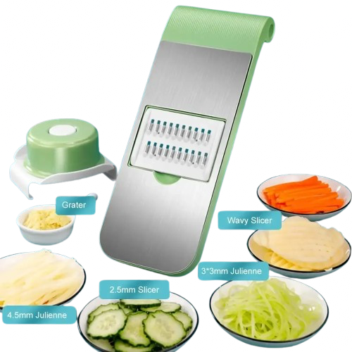 Multi-Task Veggie Cutter & Grater Deluxe