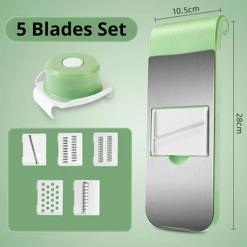 Multi-Task Veggie Cutter & Grater Deluxe