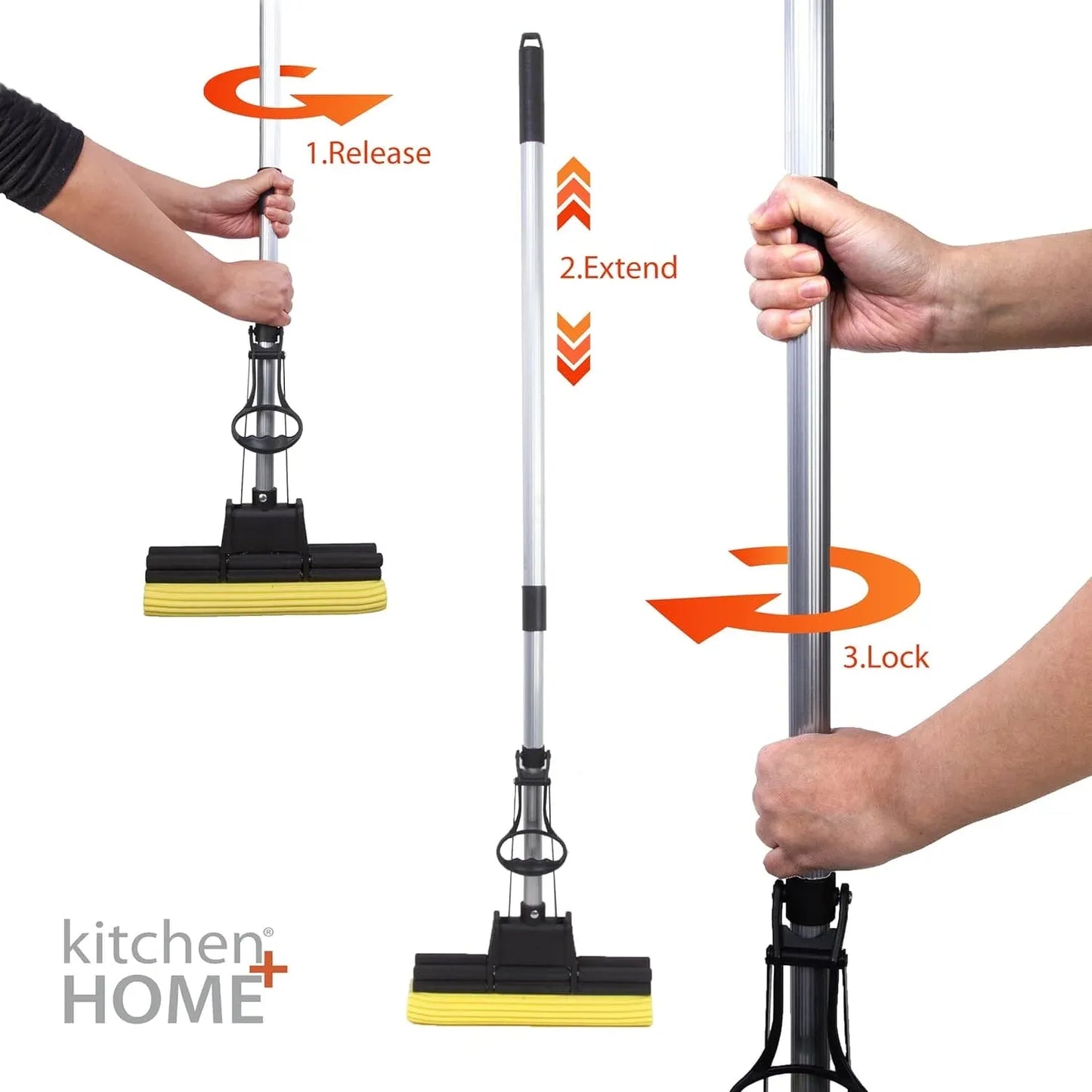 Double Roller Sponge Foam Mop
