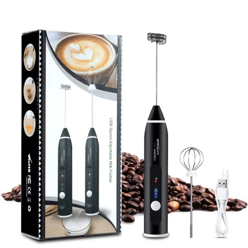 Electric Rechargeable Coffee Mixer