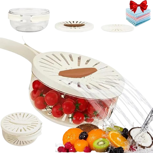 Multi-Functional Draining Basket With Lid