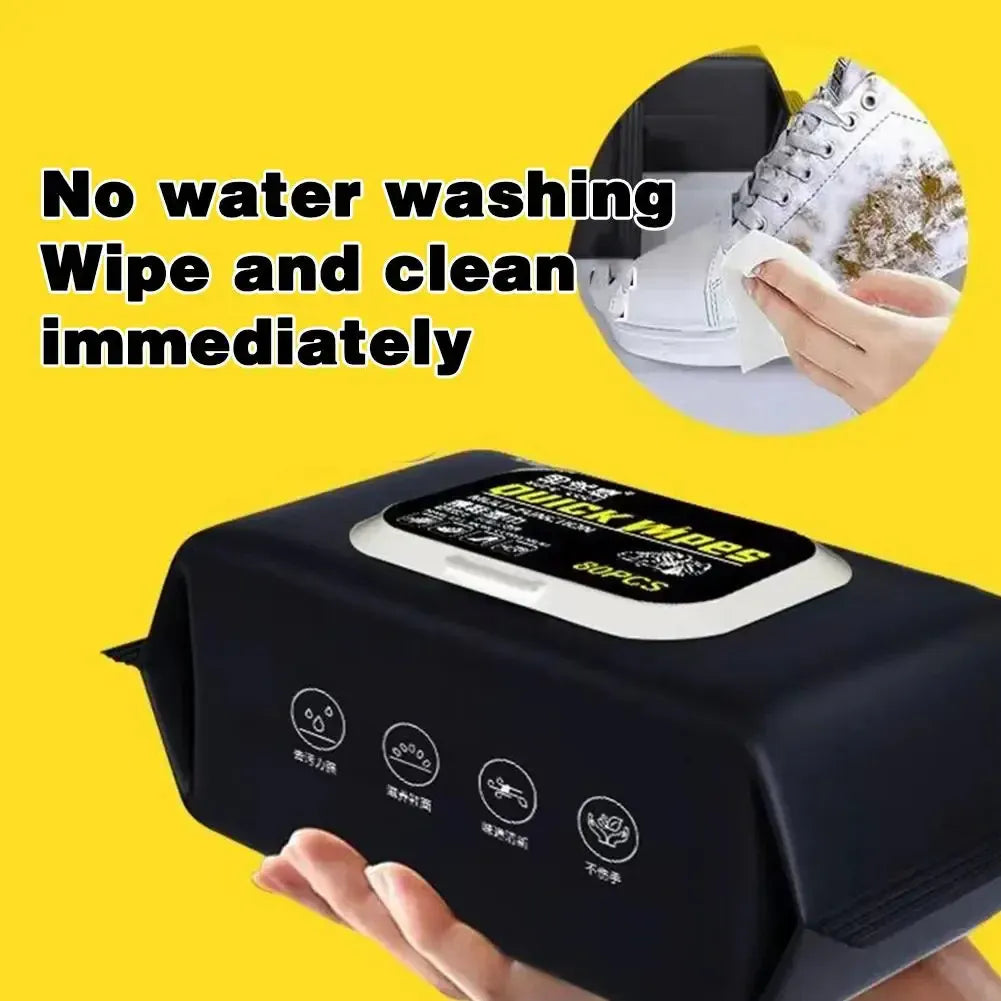 Instant Shoe Cleaning Wipes