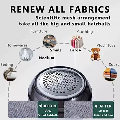 Rechargeable Lint Remover For Clothes