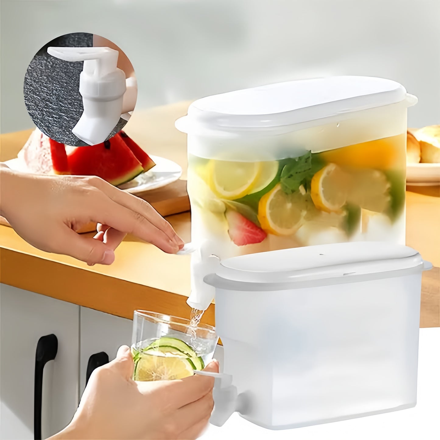 Multi-Functional Water Cooler For Summer