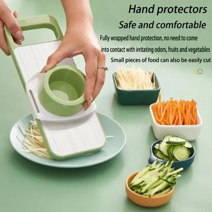 Multi-Task Veggie Cutter & Grater Deluxe