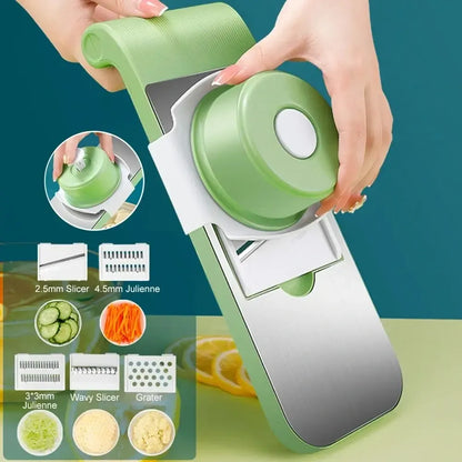 Multi-Task Veggie Cutter & Grater Deluxe