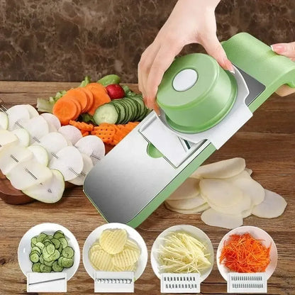 Multi-Task Veggie Cutter & Grater Deluxe
