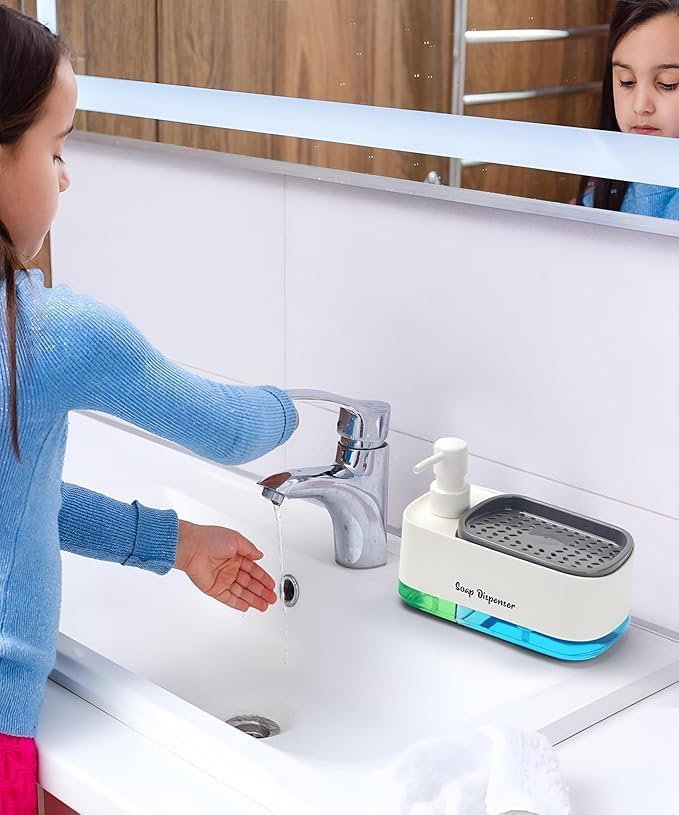 Countertop 3-in-1 Hand and Dish Soap Dispenser