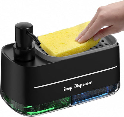 Countertop 3-in-1 Hand and Dish Soap Dispenser