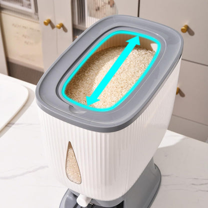Automatic Rice & Grain Dispenser with Measuring Cup