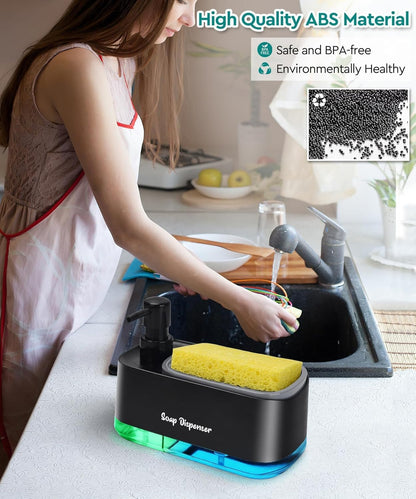 Countertop 3-in-1 Hand and Dish Soap Dispenser