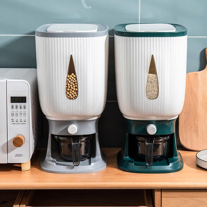 Automatic Rice & Grain Dispenser with Measuring Cup