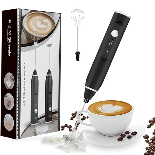 Electric Rechargeable Coffee Mixer