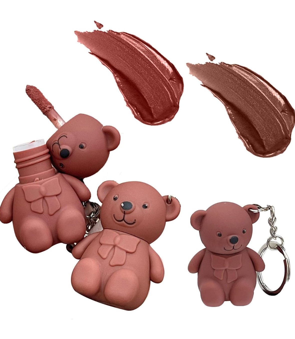 2 in 1 Teddy bear lipgloss - Perennial Picks