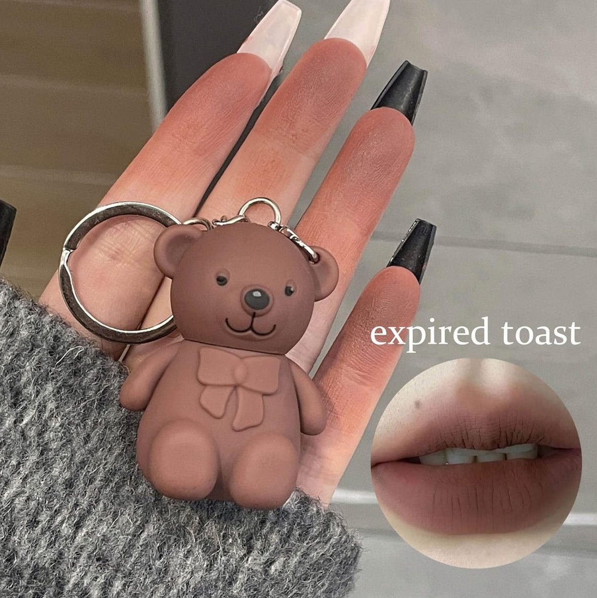 2 in 1 Teddy bear lipgloss - Perennial Picks