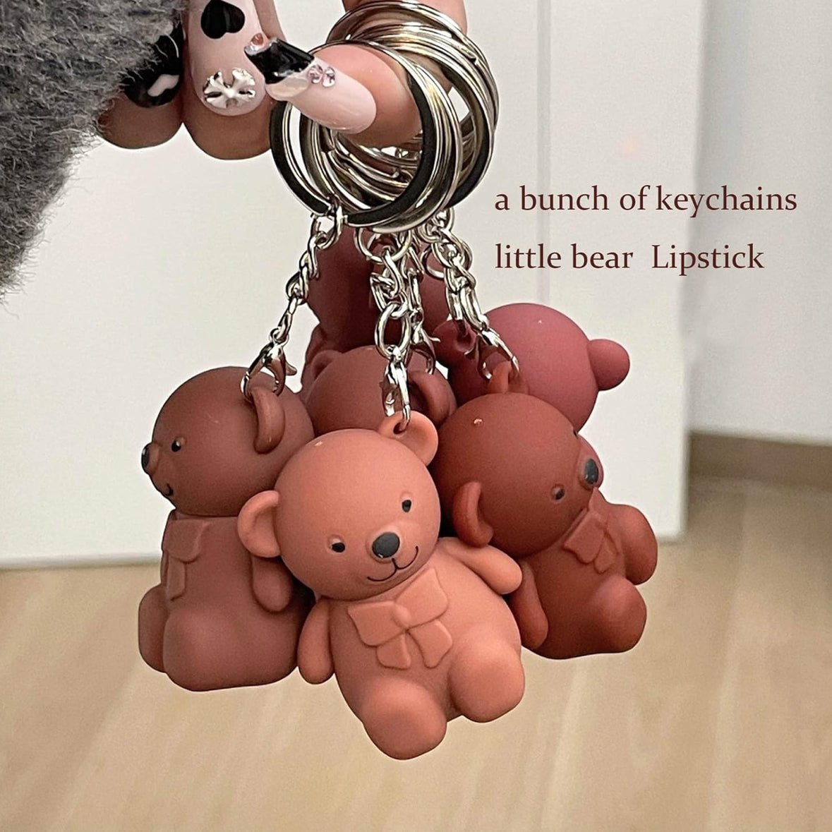 2 in 1 Teddy bear lipgloss - Perennial Picks