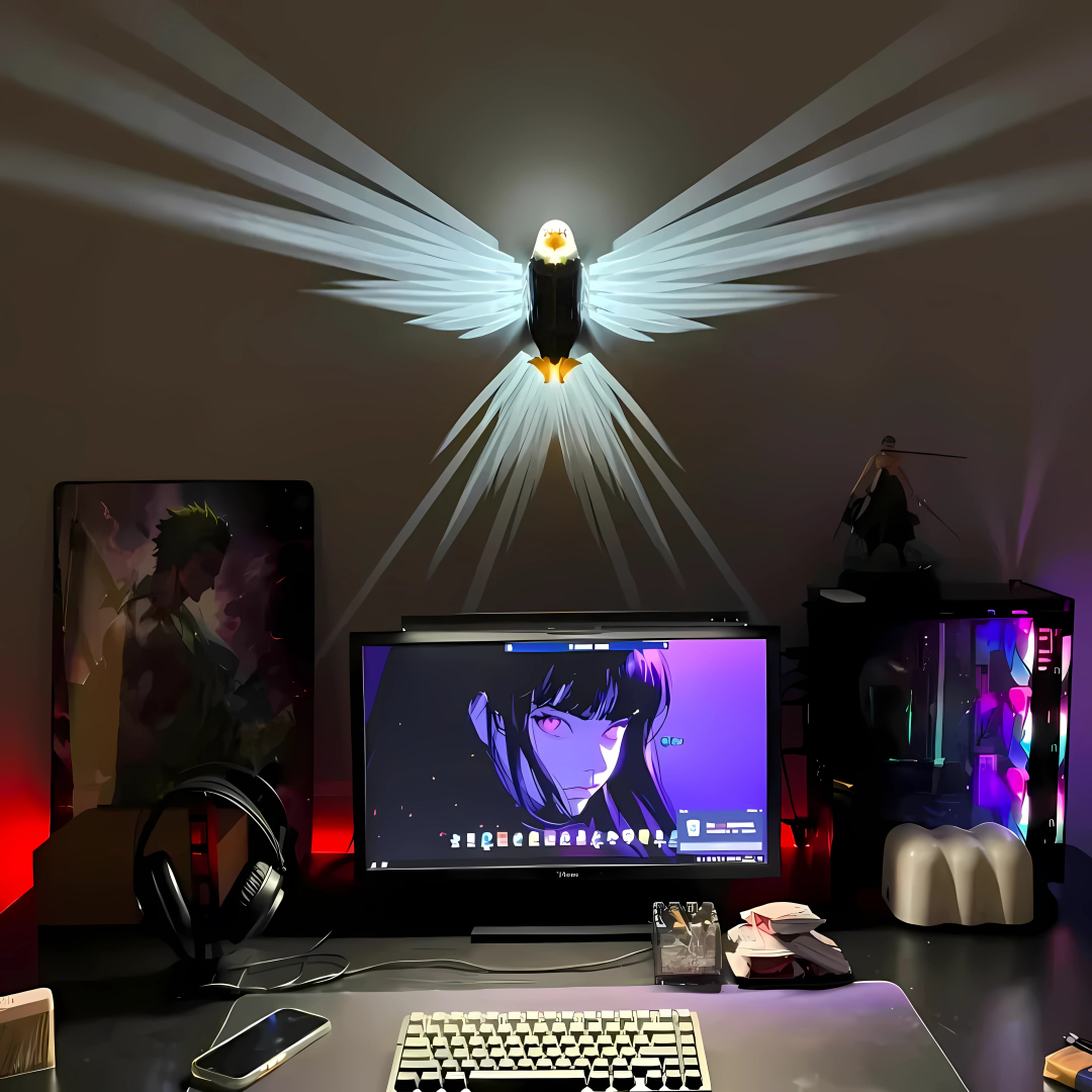 LED Eagle Wall Light