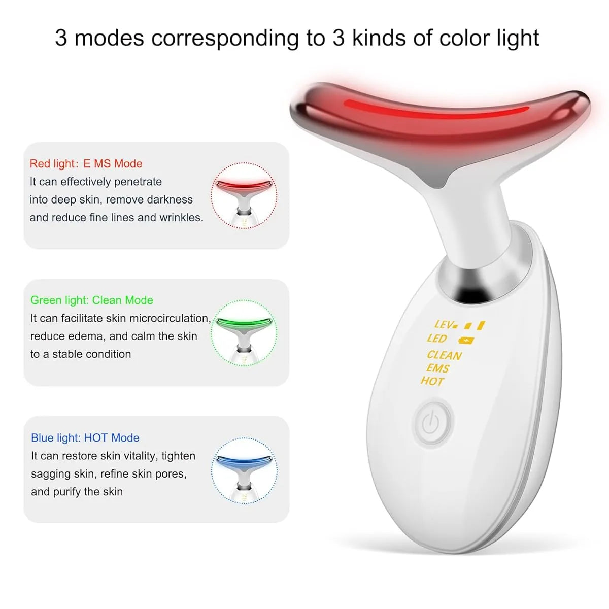 3 in 1 professional face lift tool