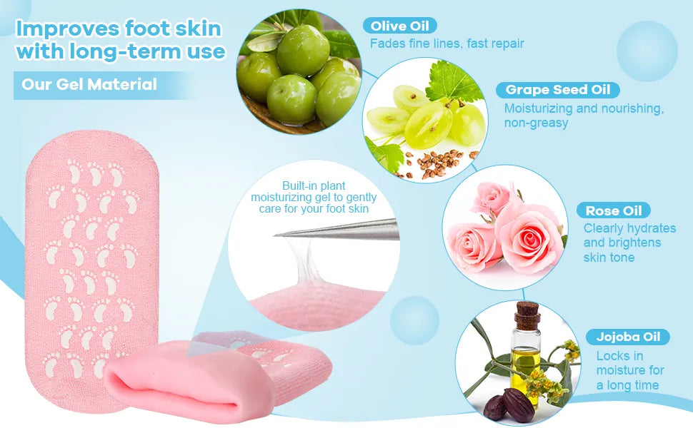 Moisturizing Gel Socks