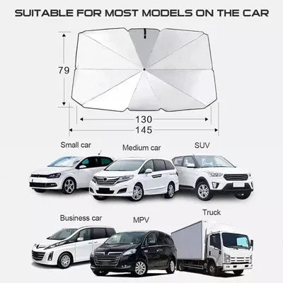 Universal Car Windshield Umbrella Sun Shade